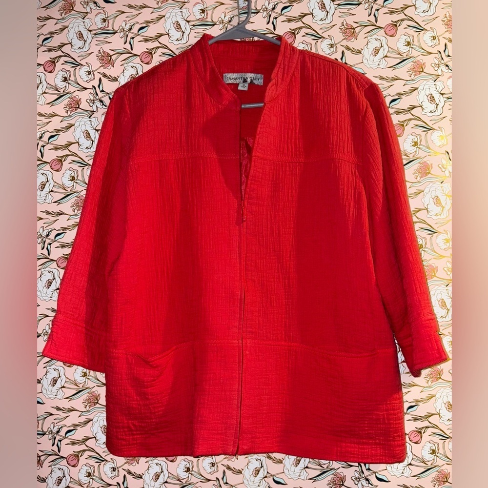 Samantha Grey Lightweight Quilted Jacket| Size 16